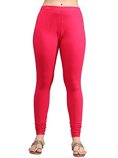 Thread Plus Churidar Leggings for Women Sizes:Slim Fit (S/M) for 26-30 inches Waist, Regular Fit (L/XL) for 30-34 inches Waist, Plus Fit (2XL/3XL) for 34-38 inches and Extra Plus Size (4XL/5XL) for 38-42 inches Waist