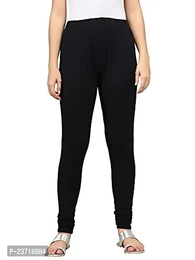 Thread Plus Churidar Leggings for Women Sizes:Slim Fit (S/M) for 26-30 inches Waist, Regular Fit (L/XL) for 30-34 inches Waist, Plus Fit (2XL/3XL) for 34-38 inches and Extra Plus Size (4XL/5XL) for 38-42 inches Waist