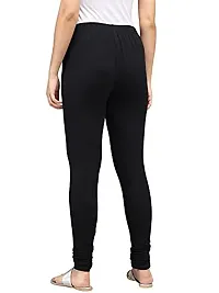 Thread Plus Churidar Leggings for Women Sizes:Slim Fit (S/M) for 26-30 inches Waist, Regular Fit (L/XL) for 30-34 inches Waist, Plus Fit (2XL/3XL) for 34-38 inches and Extra Plus Size (4XL/5XL) for 38-42 inches Waist-thumb3