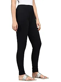 Thread Plus Churidar Leggings for Women Sizes:Slim Fit (S/M) for 26-30 inches Waist, Regular Fit (L/XL) for 30-34 inches Waist, Plus Fit (2XL/3XL) for 34-38 inches and Extra Plus Size (4XL/5XL) for 38-42 inches Waist-thumb2