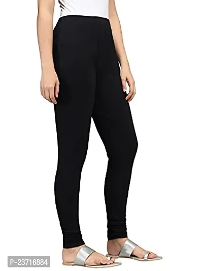 Thread Plus Churidar Leggings for Women Sizes:Slim Fit (S/M) for 26-30 inches Waist, Regular Fit (L/XL) for 30-34 inches Waist, Plus Fit (2XL/3XL) for 34-38 inches and Extra Plus Size (4XL/5XL) for 38-42 inches Waist-thumb3