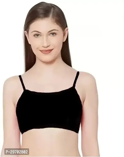 Stylish Cotton Rayon Blend Solid Bras For Women- Pack Of 4-thumb4