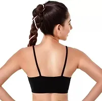 Stylish Cotton Solid Bras For Women- Pack Of 6-thumb2