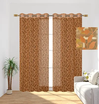 Pack of 2- Digital Print Door Curtains