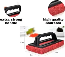 Sturdy Heavy Duty Kitchen Srubber For Dish and Multipurpose Uses Pack Of 4-thumb1