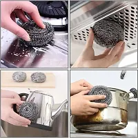 Sturdy Heavy Duty Kitchen Srubber For Dish and Multipurpose Uses Pack Of 13-thumb1