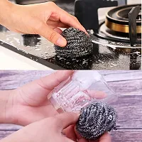 Sturdy Heavy Duty Kitchen Srubber For Dish and Multipurpose Uses Pack Of 15-thumb2