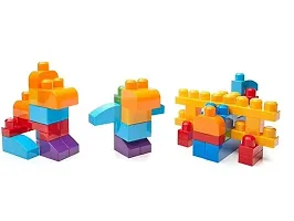 Stylish Fancy Trendy Great Mega Blocks 60 Pcs, Bag Packing, Best Gift Toy, Block Game For Kids And Children-thumb2