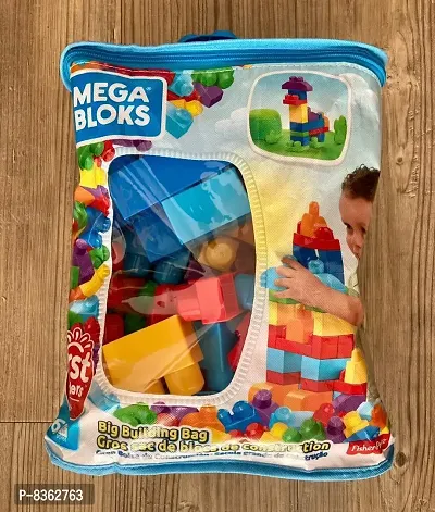 Stylish Fancy Trendy Great Big Blocks Bag Packing, 59 Pcs Best Gift Toy, Block Game For Kids-thumb2