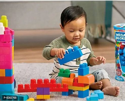 Stylish Fancy Trendy Mega Best Blocks 59 Pcs, Bag Packing, Best Gift Toy, Block Game For Kids And Children-thumb3