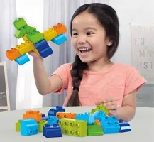 Stylish Fancy Trendy Big Super Blocks Bag Packing, 60 Pcs Best Gift Toy, Block Game For Kids-thumb1