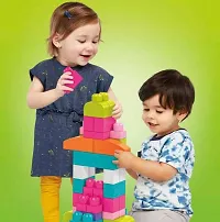 Stylish Fancy Trendy Big Blocks Bag Packing, 60 Pcs Amazing Best Gift Toy, Block Game For Kids-thumb2