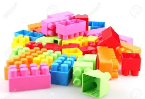 Stylish Fancy Trendy Top-Small Blocks 55 Pcs, Bag Packing, Best Gift Toy, Block Game For Kids And Children-thumb2