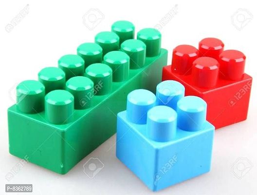 Stylish Fancy Trendy Fantastic Small Blocks 55 Pcs, Bag Packing, Best Gift Toy, Block Game For Kids And Children-thumb2