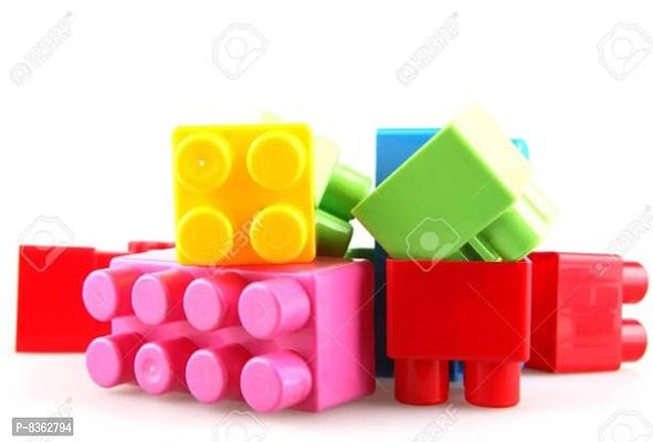 Stylish Fancy Trendy Amazing Small Blocks 55 Pcs, Bag Packing, Best Gift Toy, Block Game For Kids And Children-thumb3