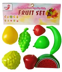 Stylish Fancy Trendy Set Of 8 Kitchen Fruit Set , Best Realistic Play Toy Set,Toys For Educational Plastic Material-thumb1