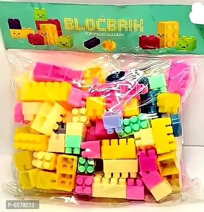 Small Blocks 55 pcs, Bag Packing, Best Gift Toy, Block Game for Kids--thumb0