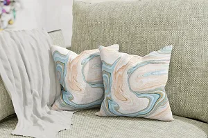 Printed Cushion Cover Set of 5 - Beige-thumb2