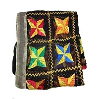 sonia collection fancy multi colour fulkaari embroedary dupatta-thumb2