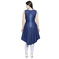 Jyoti Women's Cotton Regular Kurta (sc-141_Blue Denim_X-Large)-thumb2