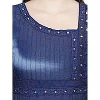 Jyoti Women's Cotton Regular Kurta (sc-141_Blue Denim_X-Large)-thumb3