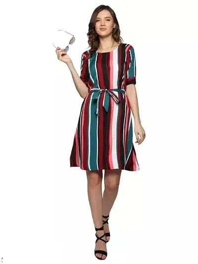 New In 100 crepe Dresses 