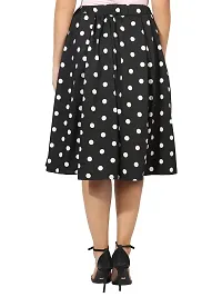 Retro Style Polka Dots Skirt For Women-thumb2