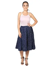 Classy Mini Polka Dots Skirt For Women-thumb2