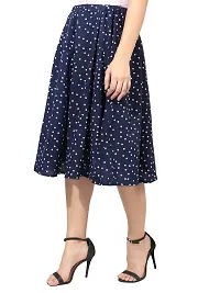 Classy Mini Polka Dots Skirt For Women-thumb4