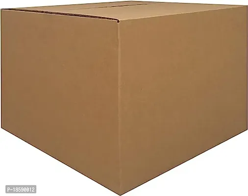 Corrugated Golden Plain Box-Shipping Boxes-Small Gift Packaging Boxes pack of 5-thumb0