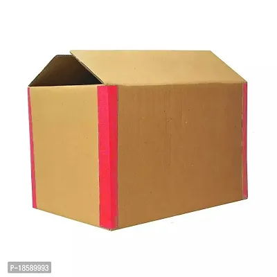 Corrugated Golden Plain Box-Shipping Boxes-Small Gift Packaging Boxes Pack of 4