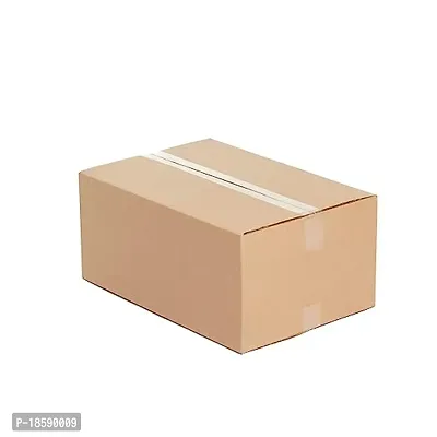 Corrugated Golden Plain Box-Shipping Boxes-Small Gift Packaging Boxes pack of 5