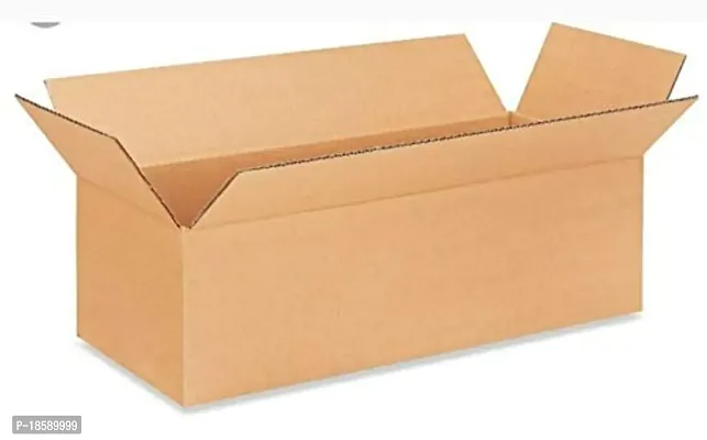 Corrugated Golden Plain Box-Shipping Boxes-Small Gift Packaging Boxes pack of 5-thumb0