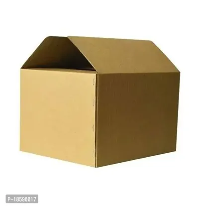 Corrugated Golden Plain Box-Shipping Boxes-Small Gift Packaging Boxes pack of 5