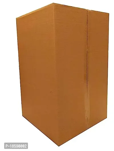 Corrugated Golden Plain Box-Shipping Boxes-Small Gift Packaging Boxes pack of 5-thumb0