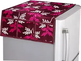 Shivaye Enterprises present Refrigerator top cover with 2 handle cover and 4 fridge mats-thumb2