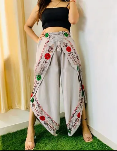 Kashmiri Work Embroidered Trousers