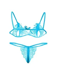 Stylish set for every hot night sexy Bra And Panty  for Women Combo Offer-thumb1