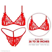 Stylish set for every hot night sexy Bra And Panty  for Women Combo Offer-thumb2