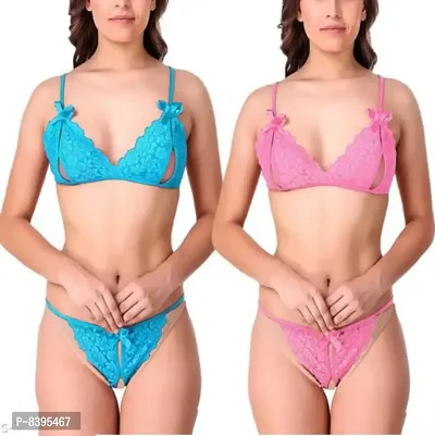 Buy Stylish Set For Every Hot Night Sexy Bra And Panty For Women