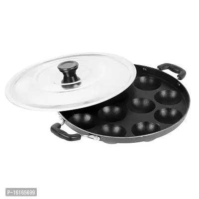 Eurosleek Non Stick 12 Cavity Appam Maker for Gas Compatiable, Grey Color-thumb4