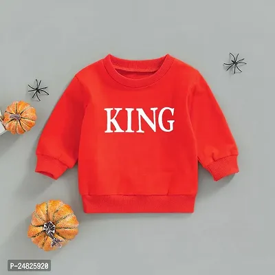 Fabulous Red Cotton Blend Sweatshirts For Boys-thumb0