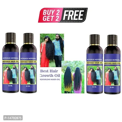 Adivasi Neelambari Ayurvedic Herbal Hair Growth (50 ml) Hair Oil  (50 ml)BUY 2 GET 2 FREE