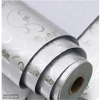 Aluminum Foil Self Adhesive Oil Proof Heat Resistant Sticker (Size:60 X 200 Cm)-thumb4