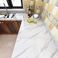 Oil Proof Waterproof White Marble Wallpaper(200 X 60) Cm-thumb3