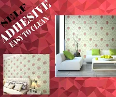 Floral pattern Self adhesive wallpaper for wall decoration(500 x 45 cm)Model-15-thumb2