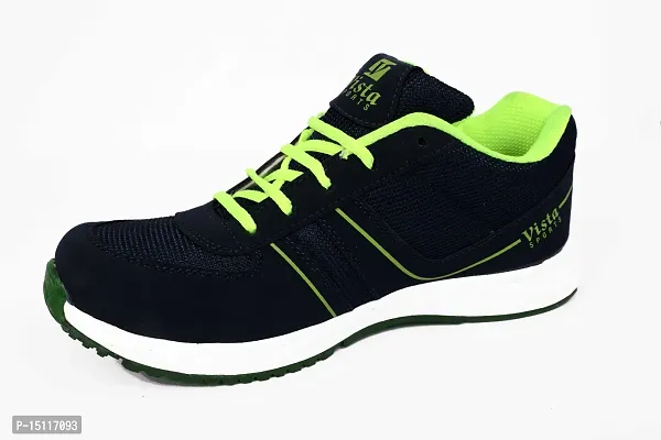 Stylish Fancy PU Sports Shoes For Men-thumb0