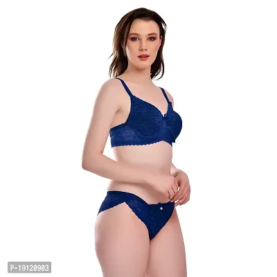Buy M R Shopzilla Women's Lingerie Sexy Push up Lace Bra, Underwear Bikini  & Panties Set