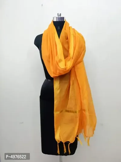 Elegant Designer Chanderi Cotton Dupatta for Women and Girls