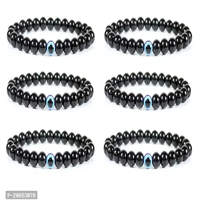 Buy Shivarth Black Bracelets Evil Eye Beads Pearl Brecelets For
